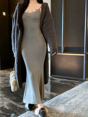 Camila Dress & Cardigan Set