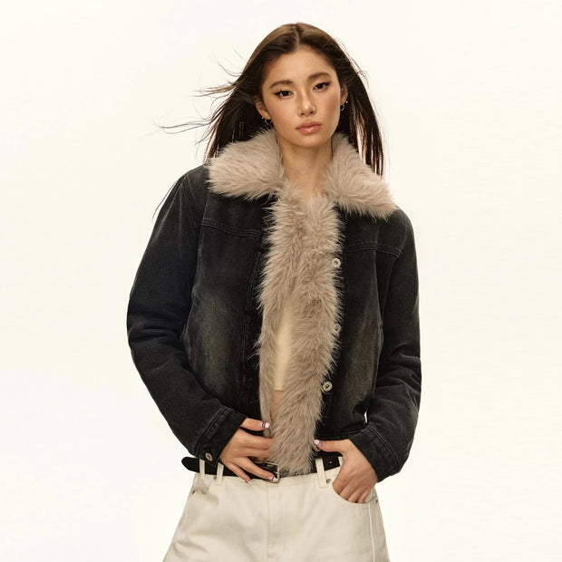 ARISEISM Fur Lined Jacket