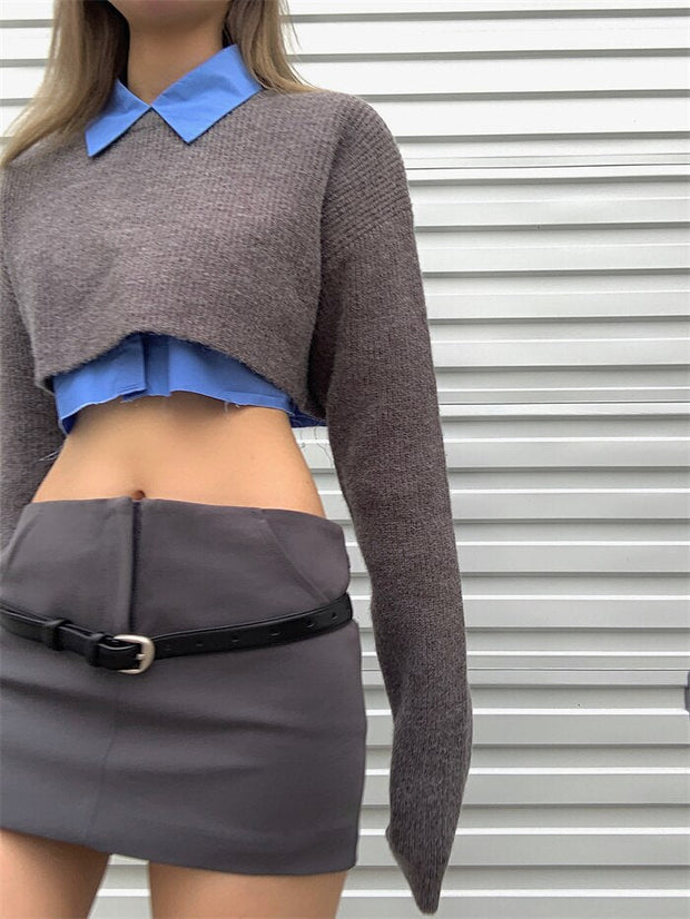 Sweater & Skirt Set