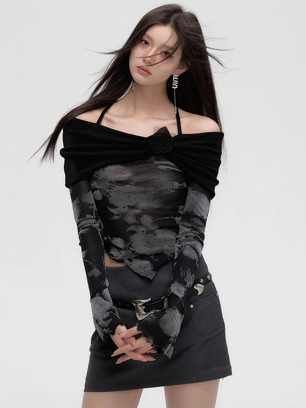 Andyet Black Fade Top
