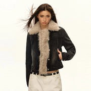ARISEISM Fur Lined Jacket